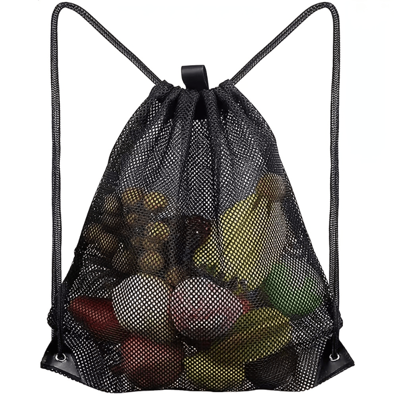 Breathable Mesh Drawstring Bac - огляд і ціна Reusable Produce Bag