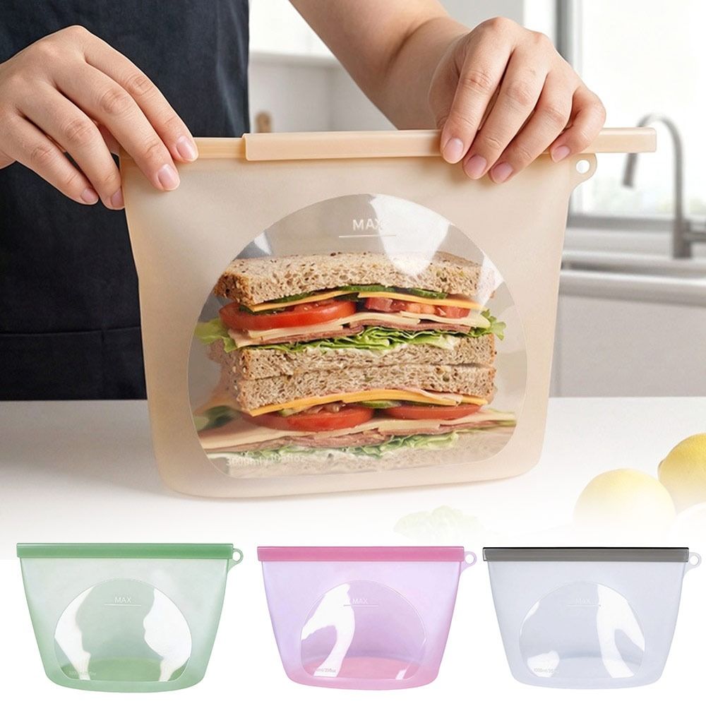 Silicone Food Preservation Bag - огляд і ціна Reusable Produce Bag
