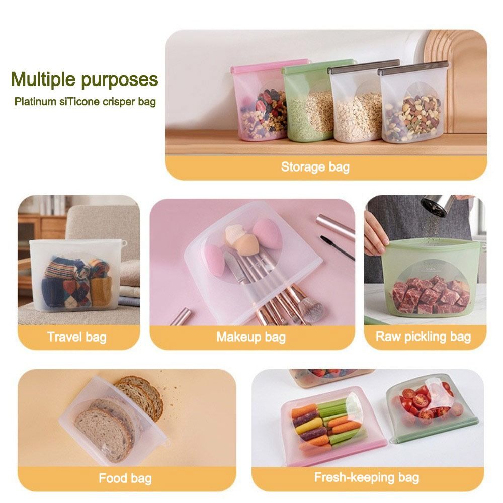 Silicone Food Preservation Bag - огляд і ціна Reusable Produce Bag