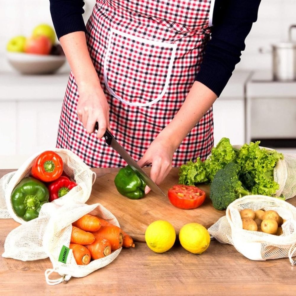 Reusable Cotton Mesh Bag Large - огляд і ціна Reusable Produce Bag